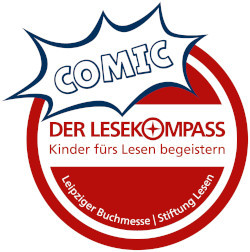 Logo des Lesekompasses 2023
